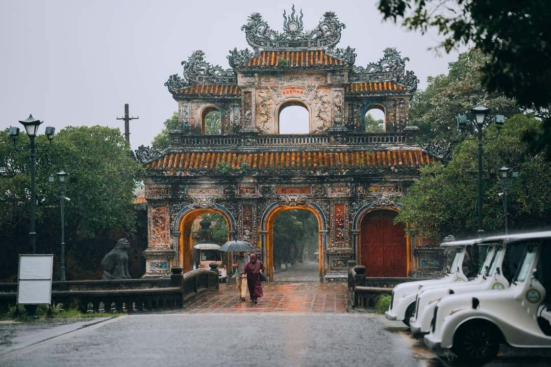 Rainy season in Vietnam